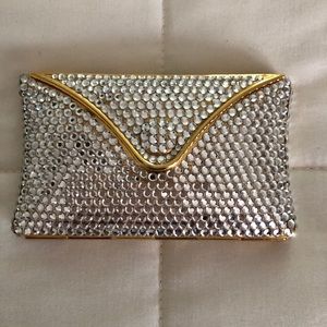 NEW Swarovski encrusted compact mirror